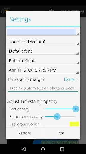 Timestamp Photo and Video screenshot 5