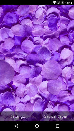 Flower Petals 3D Wallpaper HD screenshot 6