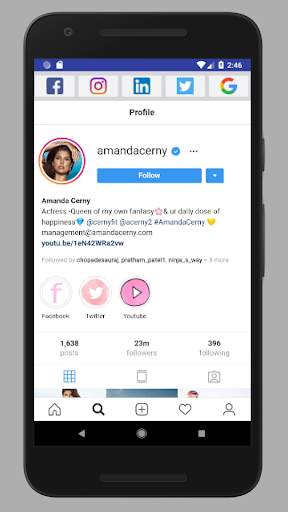 Social Media In One App screenshot 2