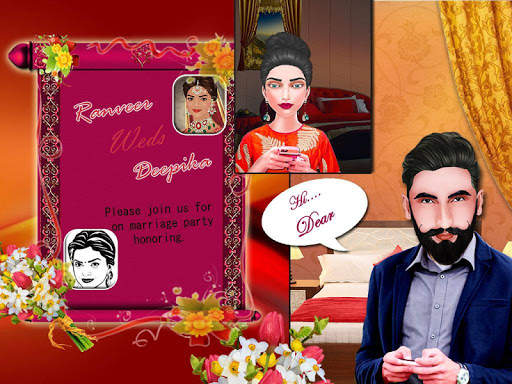 Indian Wedding Makeup Dressup screenshot 2