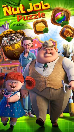 Nut job : Puzzle king 2 تصوير الشاشة