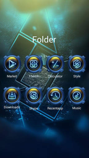 Future Go Launcher Theme screenshot 4