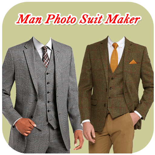 Man Photo Suit Maker आइकन