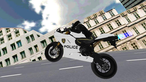Police Motorbike Simulator 3D скриншот 1