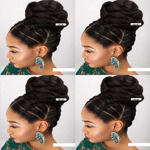 African Wedding HairStyle screenshot 1