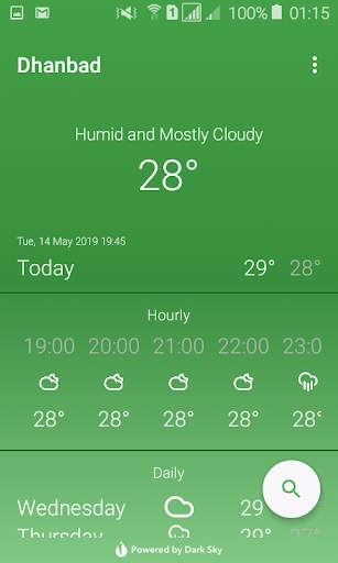 Daily Weather App - Weather Forecasting, Updating screenshot 2