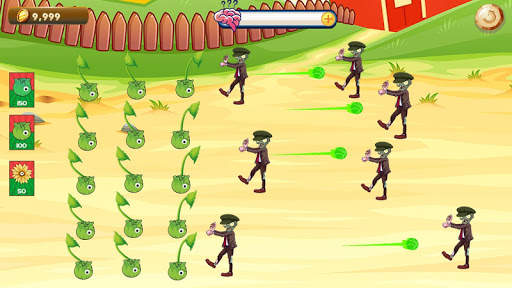 Auto Battle - Zombie Vs Fruit  screenshot 2