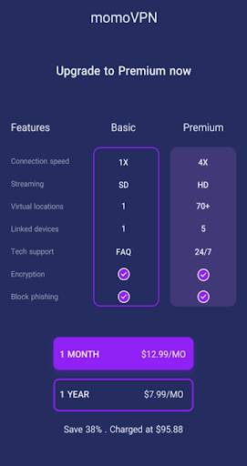 MOMO VPN screenshot 3