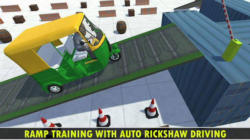 Modern Tuktuk Taxi Parking Simulator screenshot 4