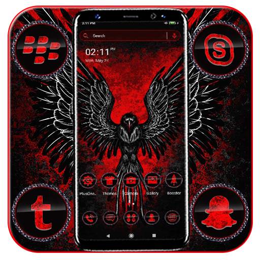 Eagle Red Theme Launcher 1.0