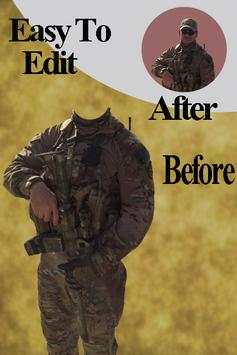 Afghan Army Suit Photo Editor - Commando Uniform screenshot 4