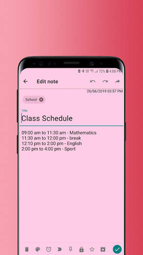 Daily Notes - Lists, Notes and Reminder скриншот 4
