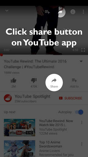 Start time for YouTube screenshot 1