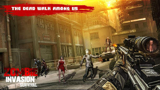 US Police Zombie Shooter Frontline Invasion FPS screenshot 3