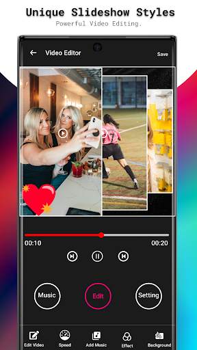 slideshow maker - imovie quik screenshot 1