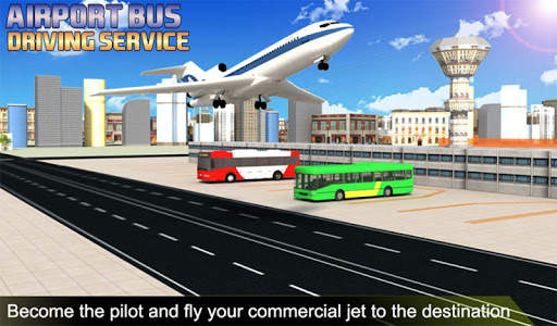 Airport Bus Driving Service 3D screenshot 9