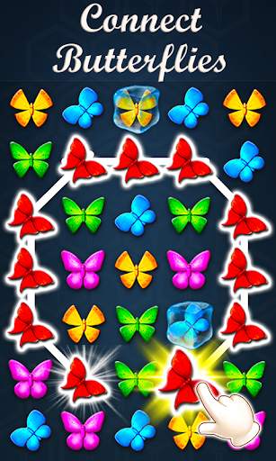 Butterfly Match Games Offline screenshot 1