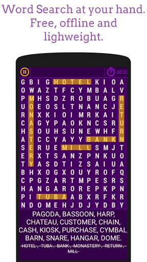 Word Search 1 تصوير الشاشة