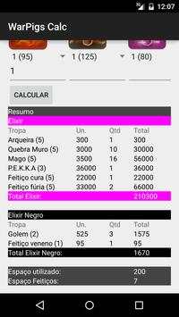 WarPigs Calc CoC screenshot 3