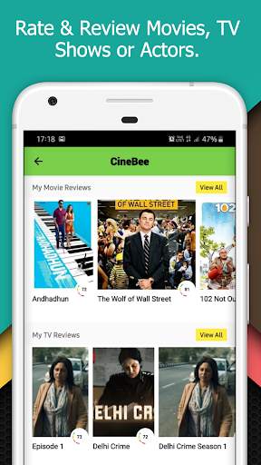 CineBee Reviews: Movies, Web Series & Free Content screenshot 1
