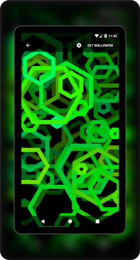 Hex AMOLED Neon Live Wallpaper 2021 screenshot 12