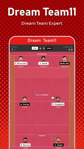 Dream Team 11 : Dream App Tips screenshot 6