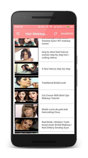 Hair Cutting & Makeup Tutorial Videos screenshot 2