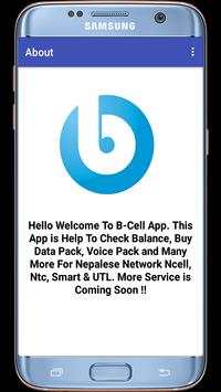 B-Cell Check Ncell Balance Buy Data Pack screenshot 5