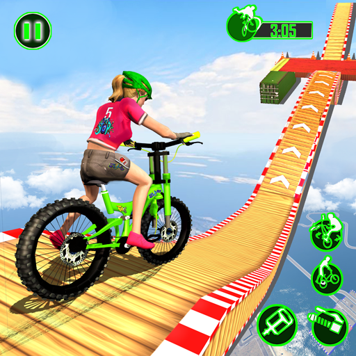 Mega Ramp BMX Bicycle Racing : Tricky Stunts 2020 icon