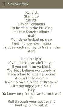 All Akon Album Songs Lyrics screenshot 6