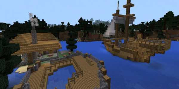Ancient buildings in Minecraft PE screenshot 1