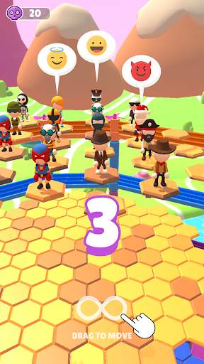 Hexagon Run 3D screenshot 2