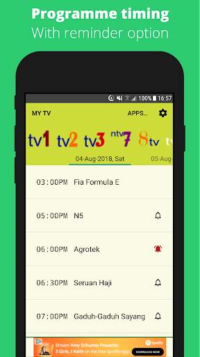 Malaysia TV Guide v2 screenshot 1