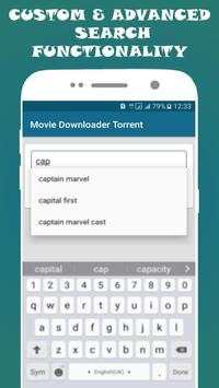 Movie Downloader Torrent screenshot 5