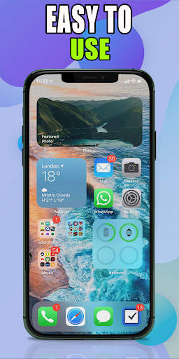 iPhone 13 theme, Launcher for  screenshot 4