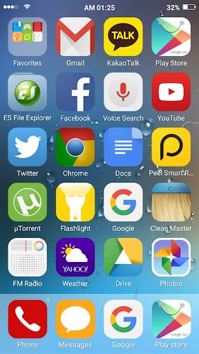 Basic theme for Total launcher screenshot 2