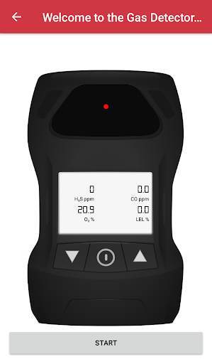 Gas Detector Simulator screenshot 1