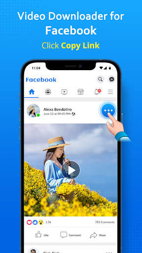 Video Downloader for Facebook screenshot 1
