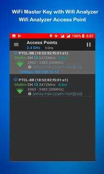 WiFi Analyzer for WiFI Master Key screenshot 4