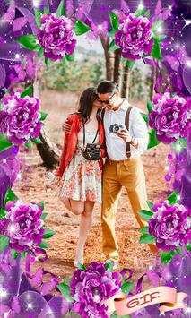 Love Romantic Photo Frames GIF 4 تصوير الشاشة