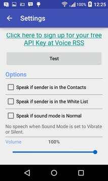 Speak SMS скриншот 4