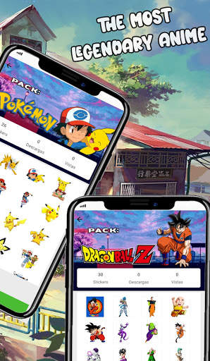 Anime Stickers for WhatsApp - WAStickerApps screenshot 4