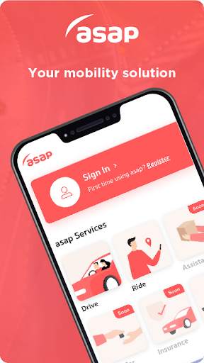 ASAP App screenshot 1