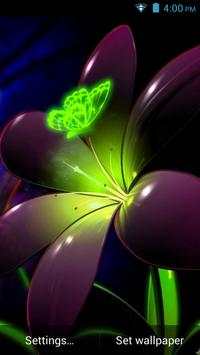 3D Butterfly Live Wallpaper screenshot 1