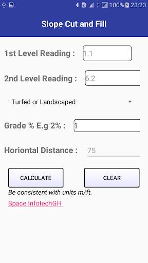 Cut and Fill App screenshot 1