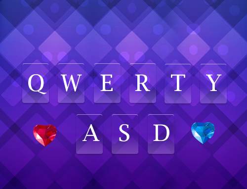 Purple Emoji Keyboard Wallpaper screenshot 6