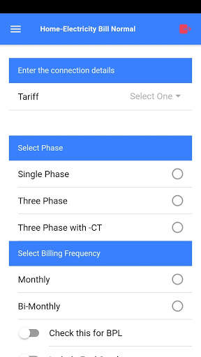 KERALA ELECTRICITY  BILL CALCULATOR screenshot 3