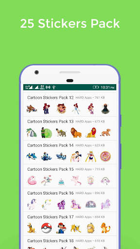 WAStickers Cartoon Stickers screenshot 4