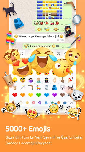 Facemoji Emoji Klavye Pro screenshot 2