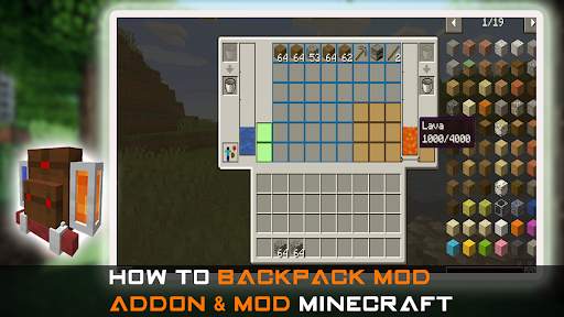 Backpack Mod Traveler Addon screenshot 2